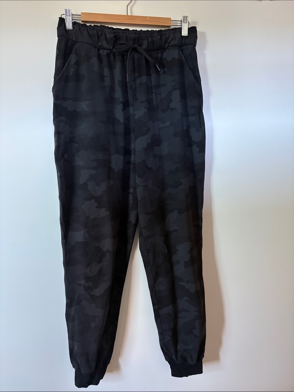 lululemon athletica Black Camo Jogger Pants